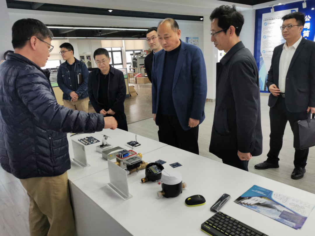 省水利廳吳義泉一行到中科智水參觀調(diào)研