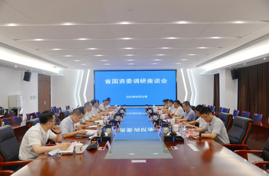 省國資委黨委委員、副主任盧正大一行赴省水投集團(tuán)調(diào)研 