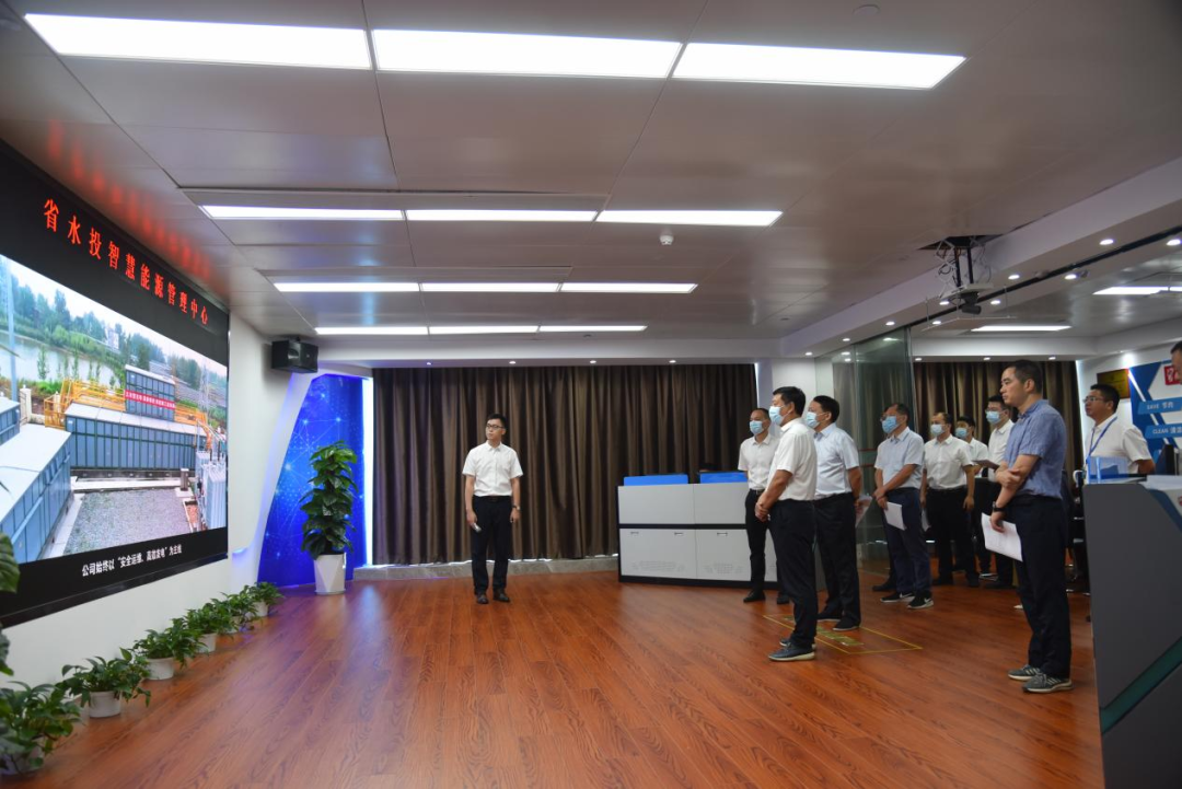 省國資委黨委委員、副主任盧正大一行赴省水投集團(tuán)調(diào)研 