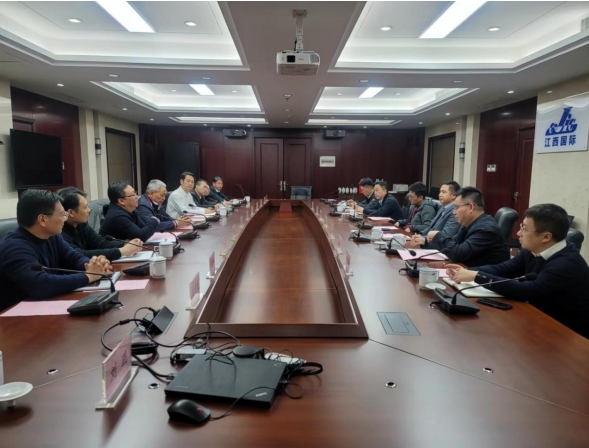 廖小春赴中國江西國際經(jīng)濟合作技術(shù)有限公司交流座談廖小春赴中國江西國際經(jīng)濟合作技術(shù)有限公司交流座談