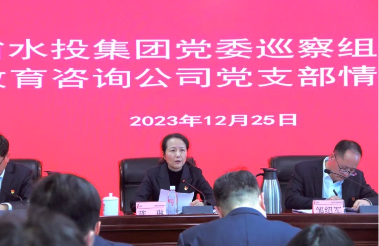 省水投集團(tuán)黨委巡察組向文化公司黨支部反饋巡察情況