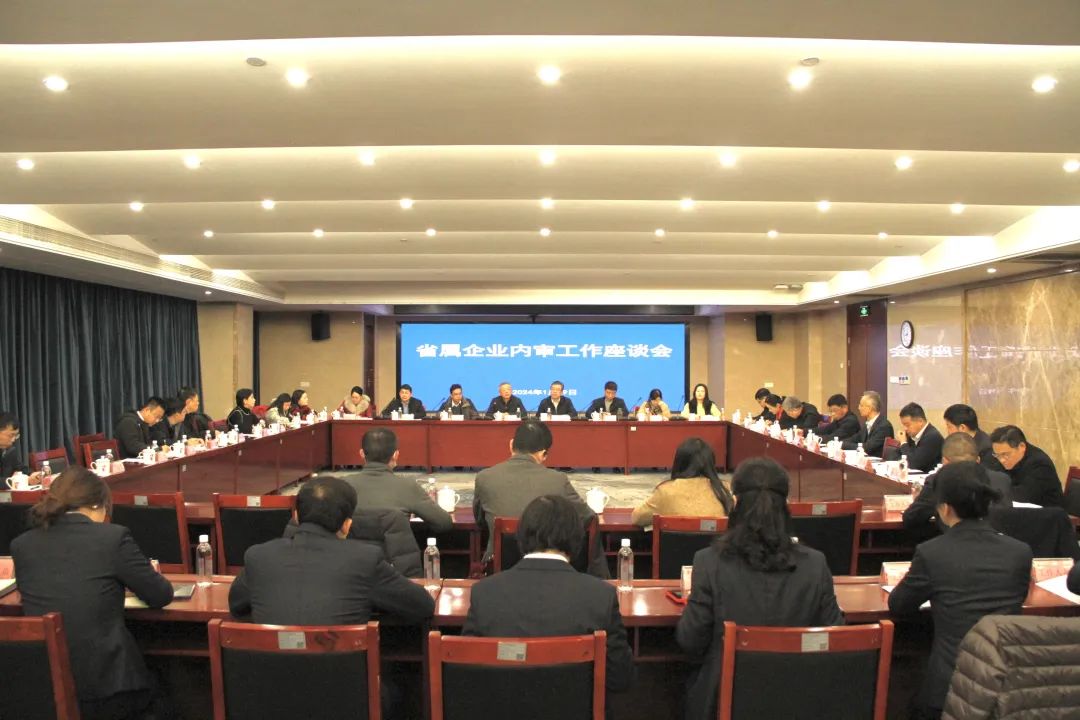 省屬企業(yè)內部審計工作座談會在集團召開