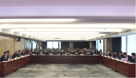 省水投集團召開2023年度黨組織書記抓基層黨建工作述職評議會