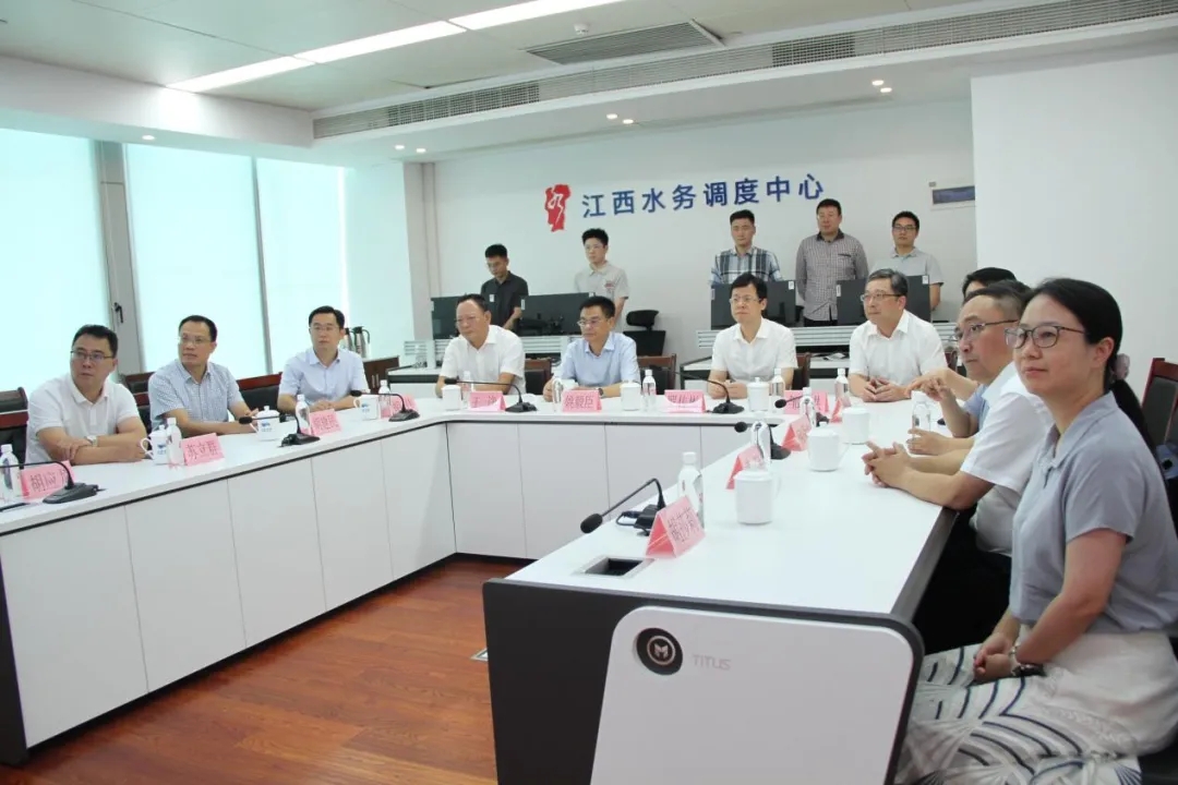 省水利廳廳長羅傳彬一行蒞臨集團(tuán)調(diào)研