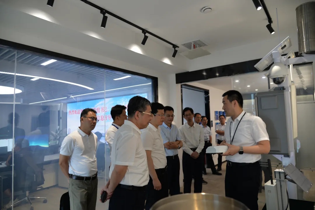 省水利廳廳長羅傳彬一行蒞臨集團(tuán)調(diào)研