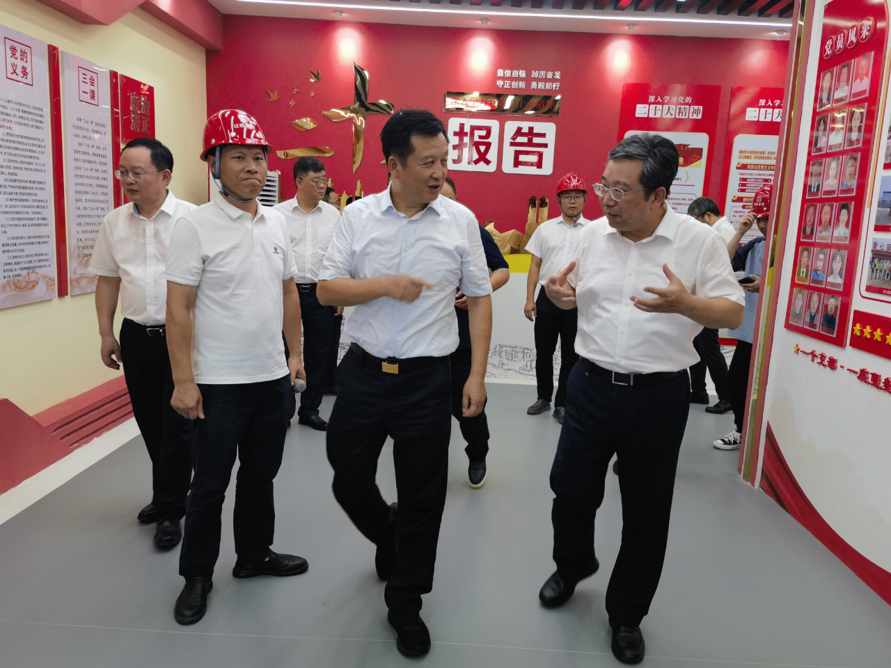 省國資委黨委書記、主任肖云一行調(diào)研撫州疏山水利樞紐