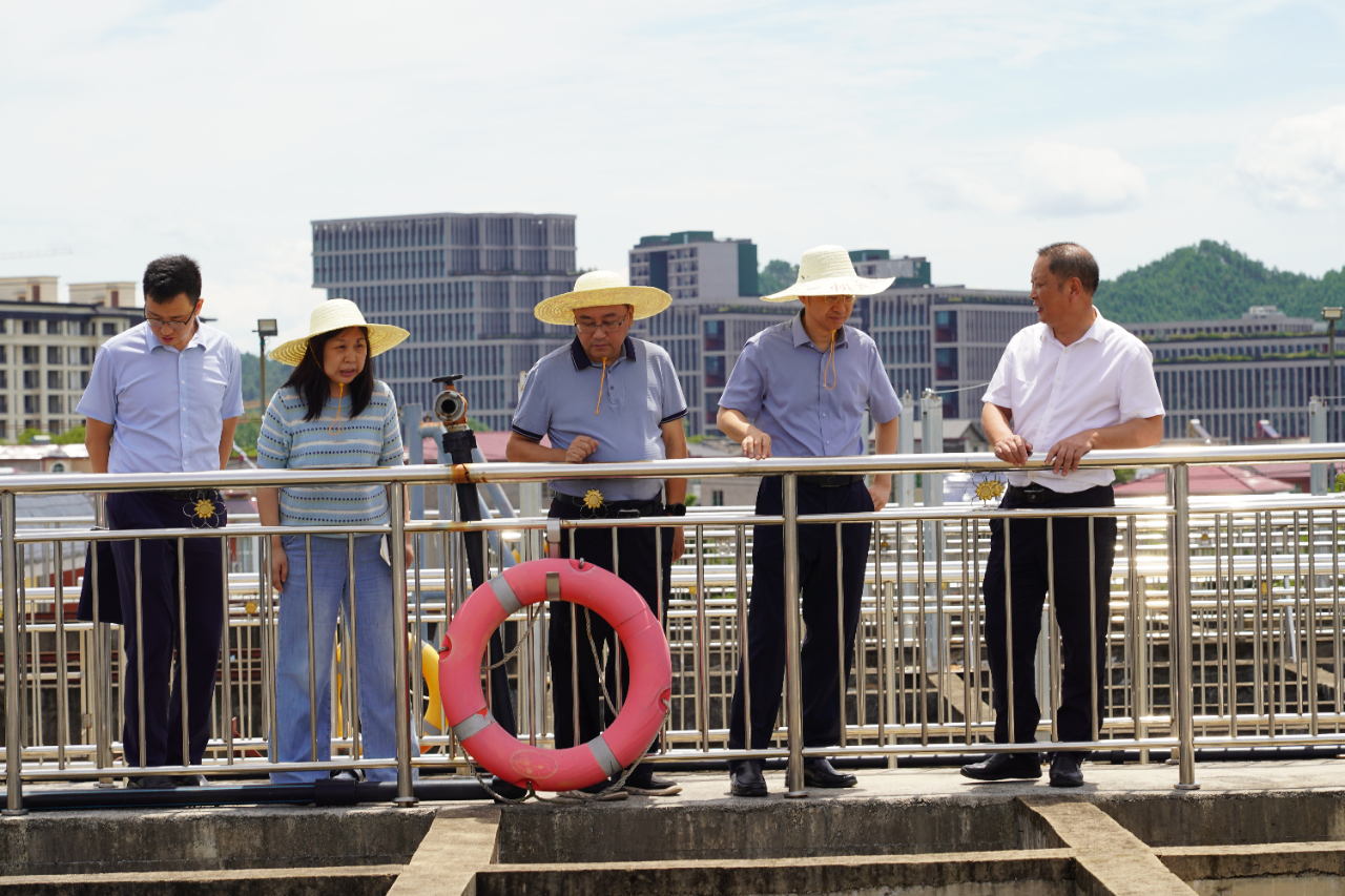 王志堅(jiān)赴景德鎮(zhèn)水務(wù)和浮梁潤泉開展調(diào)研