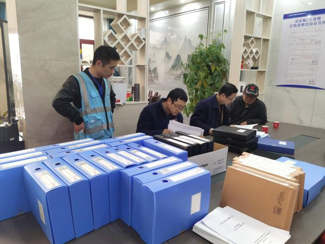 江西省氣象局黨組成員、紀檢組長羅愛文赴上饒大坳灌區(qū)Ⅱ標