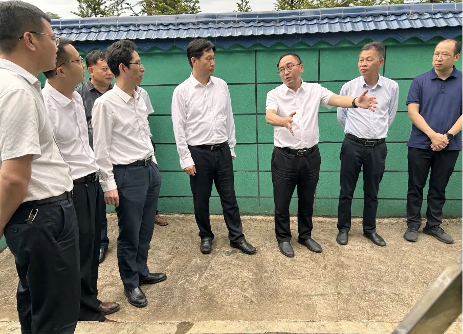 蔡勇一行赴吉水潤泉調(diào)研城鄉(xiāng)供水一體化項(xiàng)目
