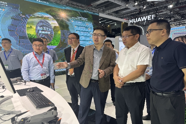 水投能源公司受邀參觀SNEC第十七屆(2024)國際太陽能光伏與智慧能源(上海)大會