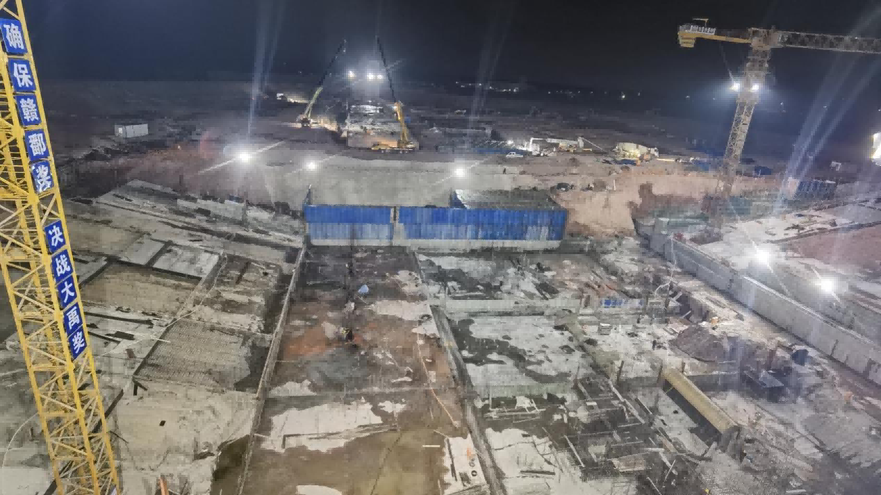 抓進度 搶工期∣建設集團在建項目“火力全開”