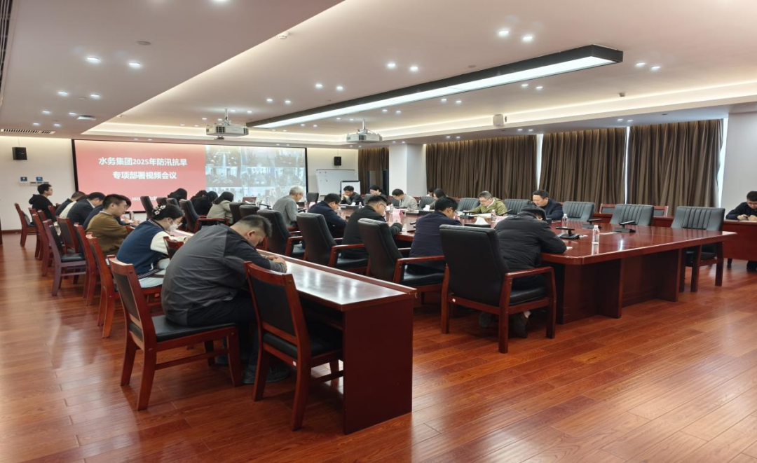省水務(wù)集團召開2025年防汛抗旱專題部署視頻會議