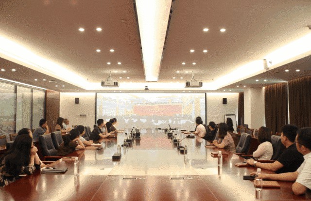 省水投集團組織集中收看“七一勛章” 頒授儀式